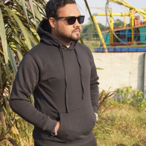 Men's Premium Pullover Hoodie - Black