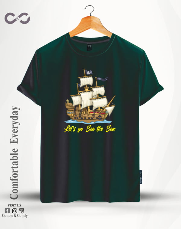 Customize - T-Shirt - Let's Go See The Sea