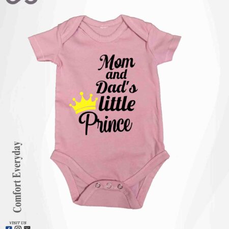 Customize – Romper –Mom and Dad's little prince