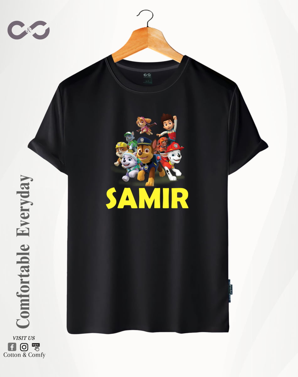 Customize – T-Shirt – Paw