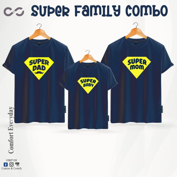 Customize - T-Shirt - Super Family