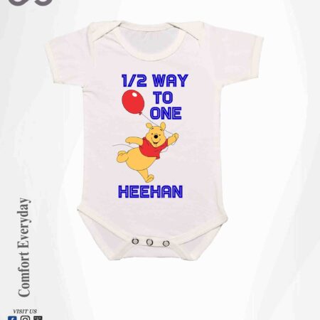 Customize – Romper Half Way To One