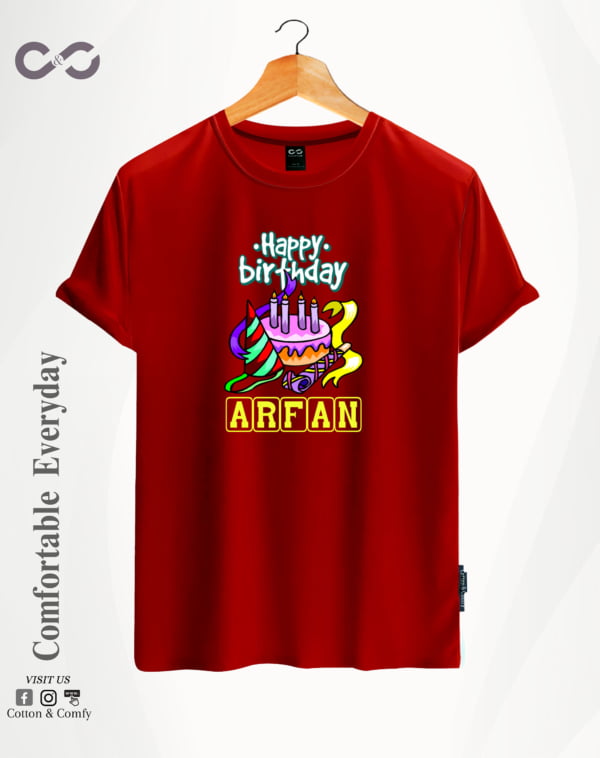 Customize - T-Shirt - Happy Birthday